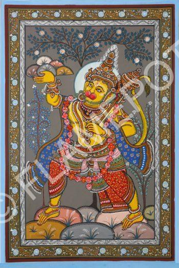 Hanuman <br> <span class="tsize">(18 X 12 in)</span>