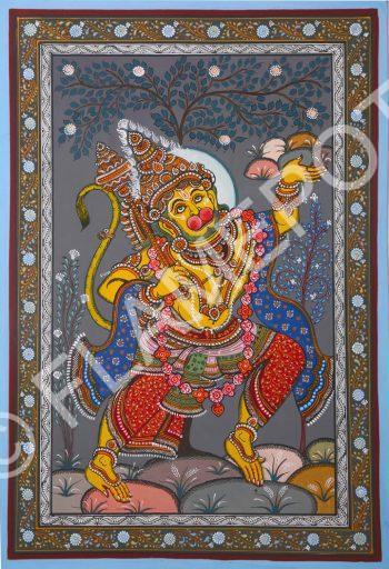 Hanuman <br> <span class="tsize">(18 X 12 in)</span>