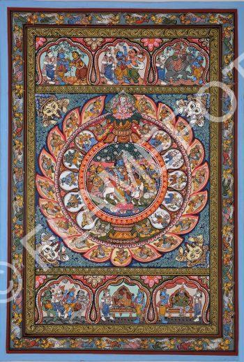 Krishna Leela <br> <span class="tsize">(19 X 13 in)</span>