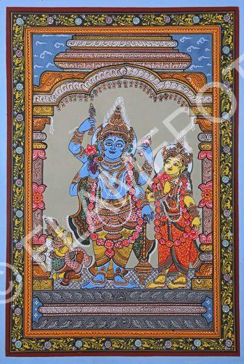 Lakshmi Narayan <br> <span class="tsize">(18 X 12 in)</span>