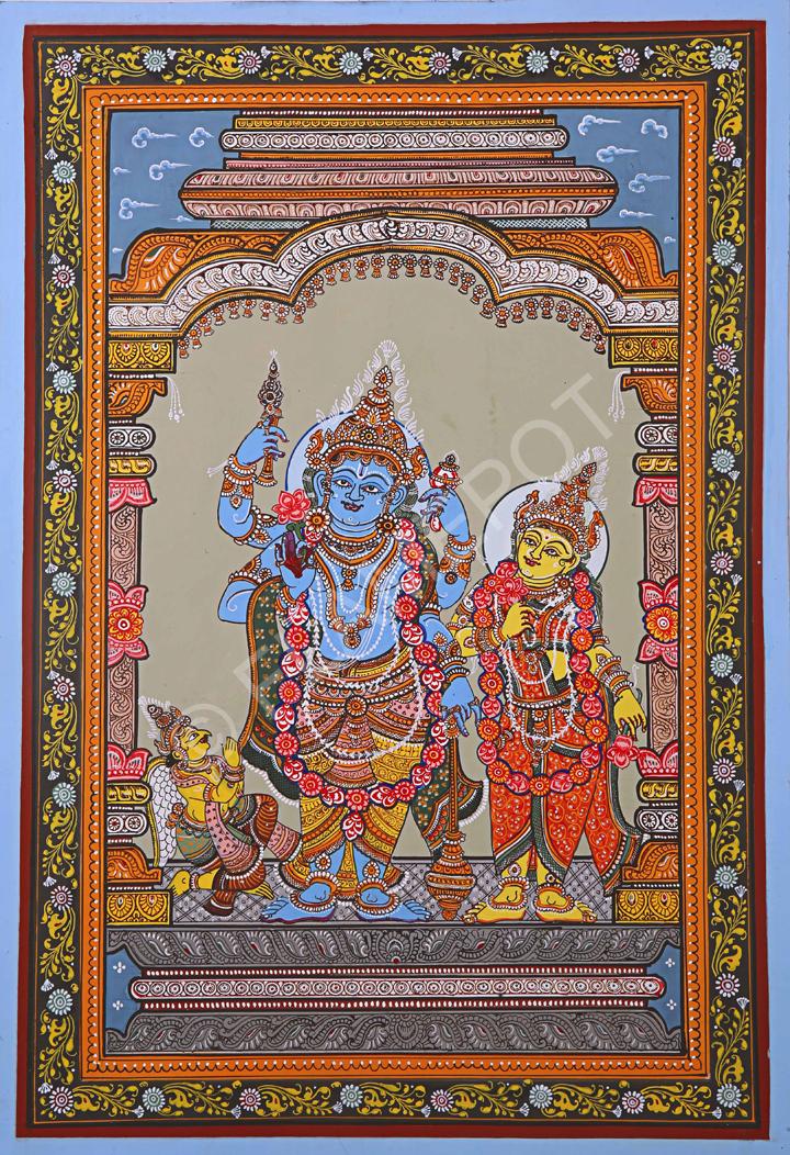 Lakshmi Narayan <br> <span class="tsize">(18 X 12 in)</span>