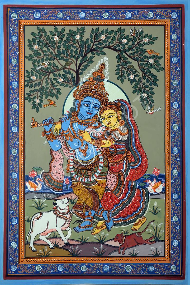 Radha Krishna <br> <span class="tsize">(18 X 12 in)</span>