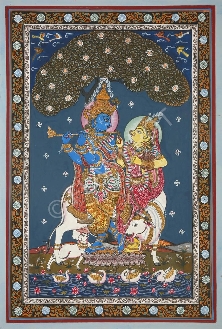 Radha Krishna <br> <span class="tsize">(18 X 12 in)</span>