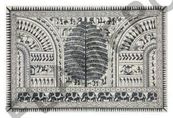 Village Life <br> <span class="tsize">(12 X 18 in)</span>