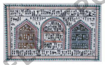 Village Life <br> <span class="tsize">(11 X 18 in)</span>