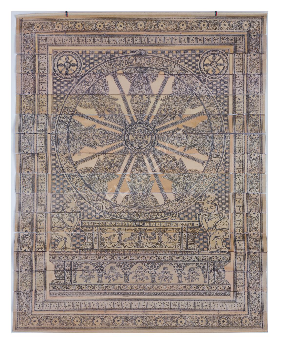 Konark Wheel <br> <span class="tsize">(19 X 14 in)</span>
