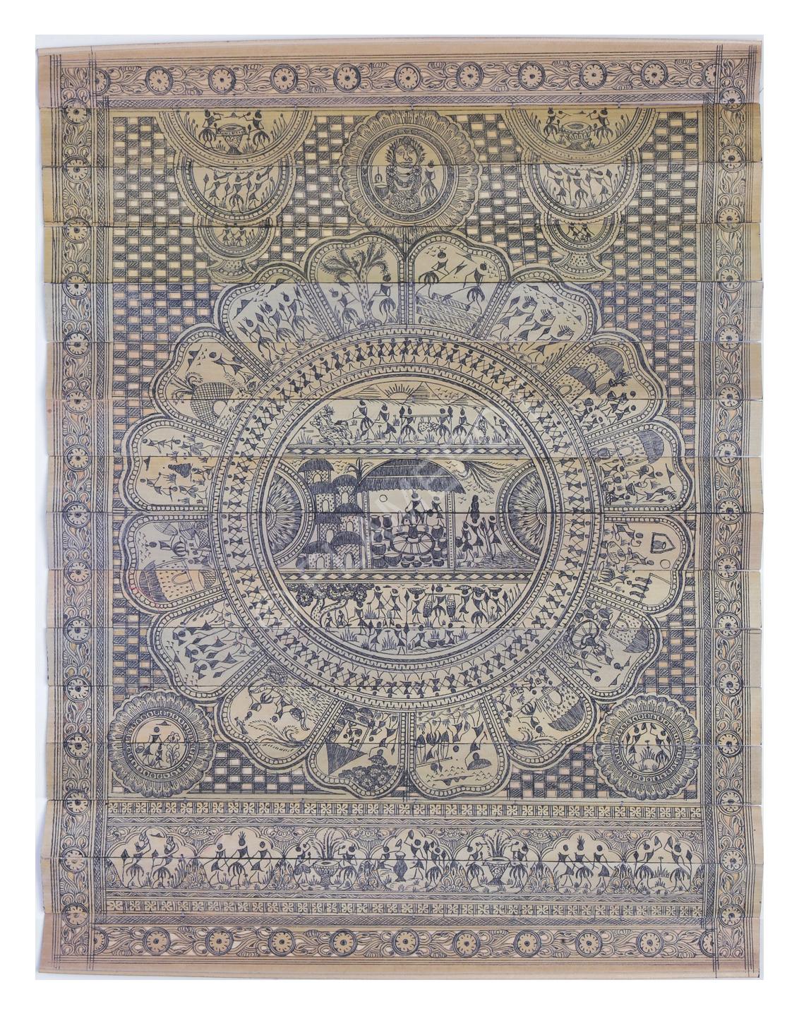 Village Life <br> <span class="tsize">(19 X 14 in)</span>