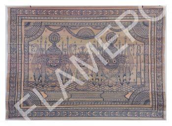 Jagannath, Subhadra, Balbhadra <br> <span class="tsize">(14 X 20 in)</span>