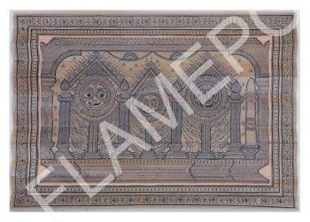 Jagannath, Subhadra, Balbhadra <br> <span class="tsize">(14 X 20 in)</span>