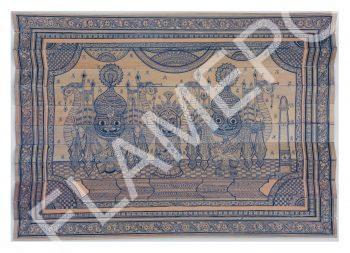 Jagannath, Subhadra, Balbhadra <br> <span class="tsize">(14 X 20 in)</span>