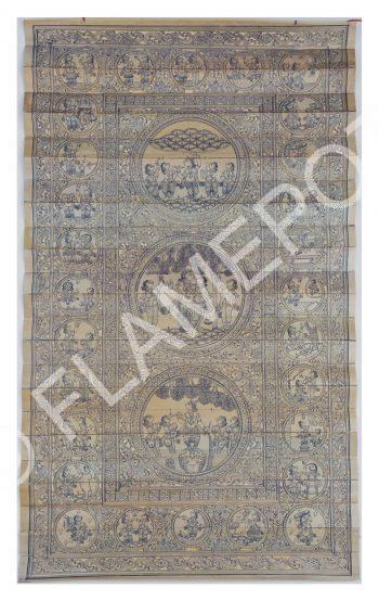 Krishna Leela - Story of Lord Krishna <br> <span class="tsize">(31 X 18 in)</span>