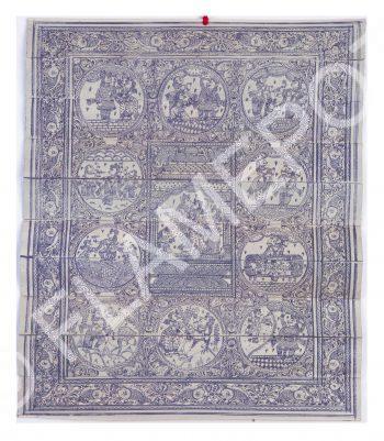 Krishna Leela - Story of Lord Krishna <br> <span class="tsize">(12 X 10 in)</span>