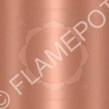 Lakshmi Yantra – Copper <br> <span class="tsize">(4 X 4 in)</span>
