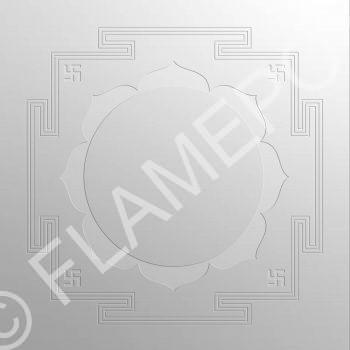 Lakshmi Yantra – Silver <br> <span class="tsize">(4 X 4 in)</span>